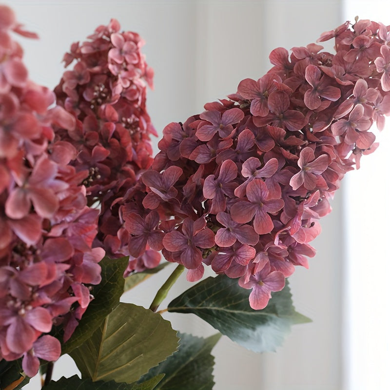 Lifelike 33 Vintage Silk Hydrangea Swag for All Seasons