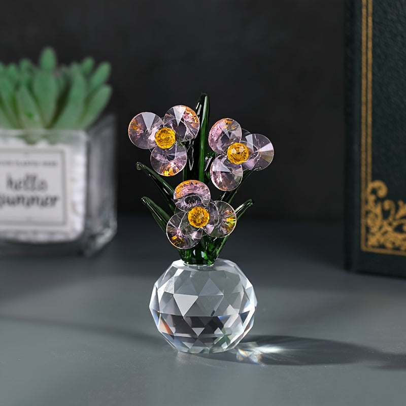 Elegant Crystal Flower Vases Versatile Gift for Any Occasion